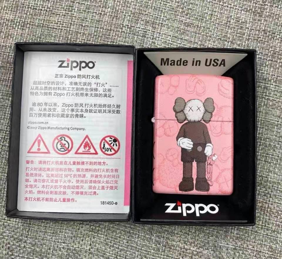 Kaws Zippo Lighter - Brand New: Kaws Zippo Lighter. 2 1/4" x 1 1/2"