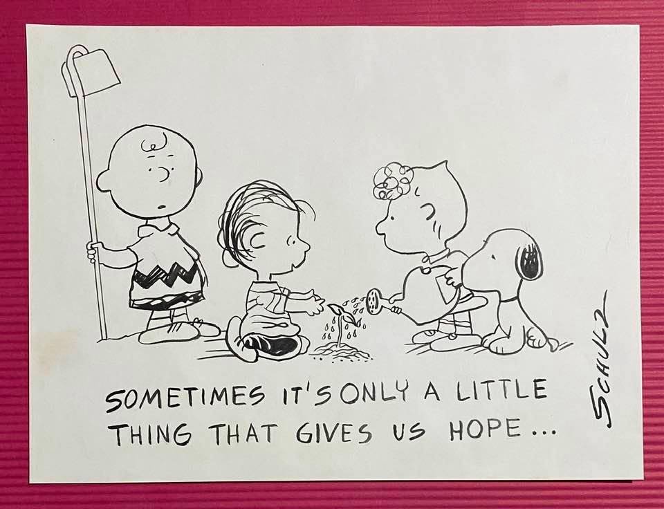 Charles Schulz Ink (In the Style of) (1 of 2)