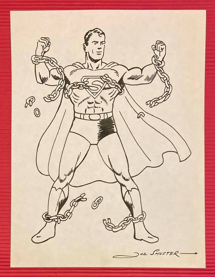 Joe Shuster (Canadian-American, 1914-1992) in the style: Joe Shuster (Canadian-American, 1914-1992) was best known for co-creating the Superman character along with the writer Jerry Siegel (American, 1914-1996). He is a member of the Will Eisner Comic Book