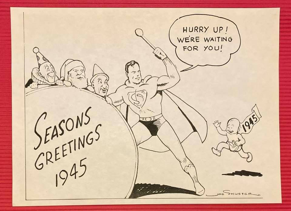 Joe Shuster (Canadian-American, 1914-1992) in the style (1 of 2)