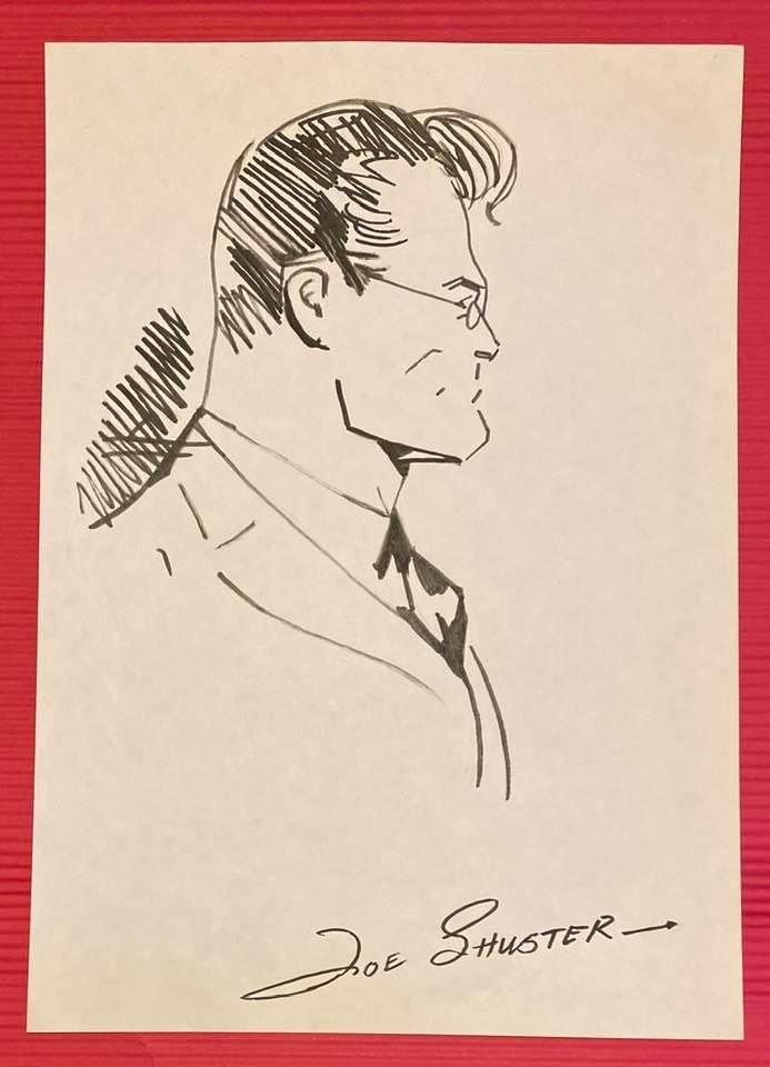 Joe Shuster (Canadian-American, 1914-1992) in the style: Joe Shuster (Canadian-American, 1914-1992) was best known for co-creating the Superman character along with the writer Jerry Siegel (American, 1914-1996). He is a member of the Will Eisner Comic Book