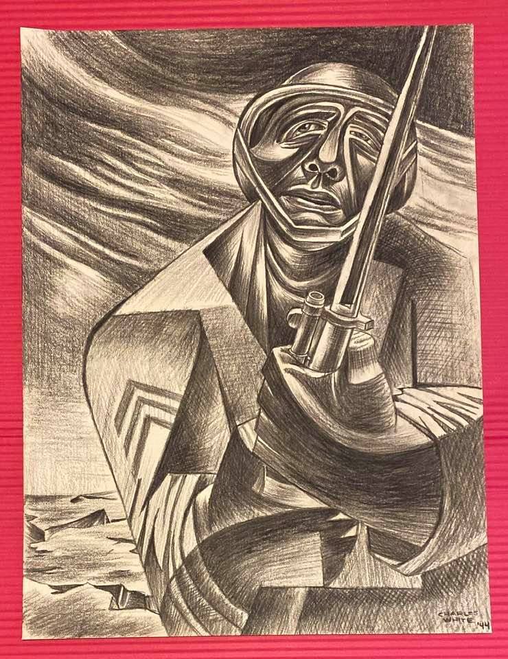 Charles White, Drawing (In the Style of) (1 of 2)