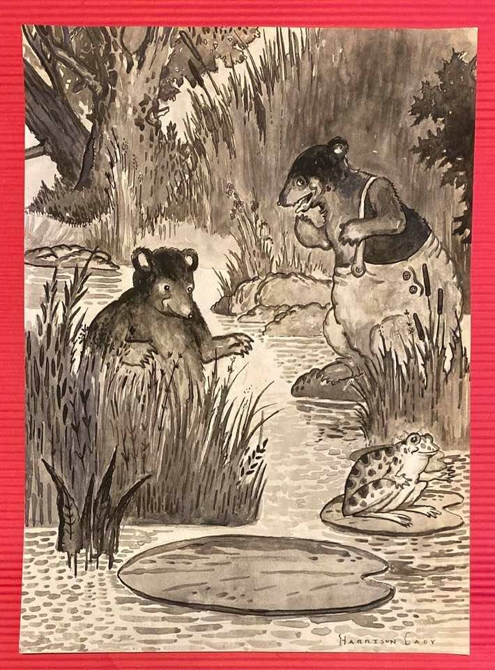 HARRISON CADY (1877-1970) Drawing (In the Style of) (1 of 2)