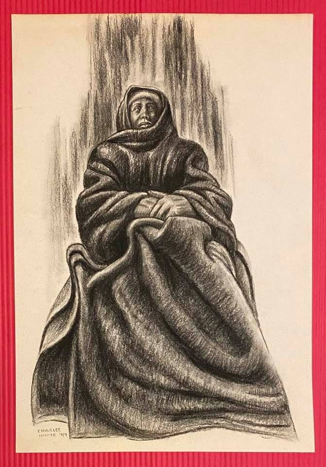 Charles White, Drawing (In the Style of) (1 of 2)