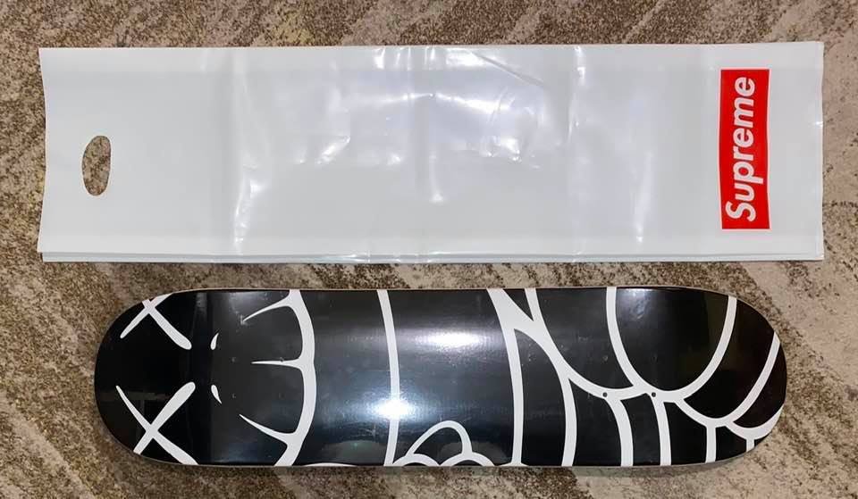 Kaws X Supreme Limited Edition Skateboard (1 of 2)