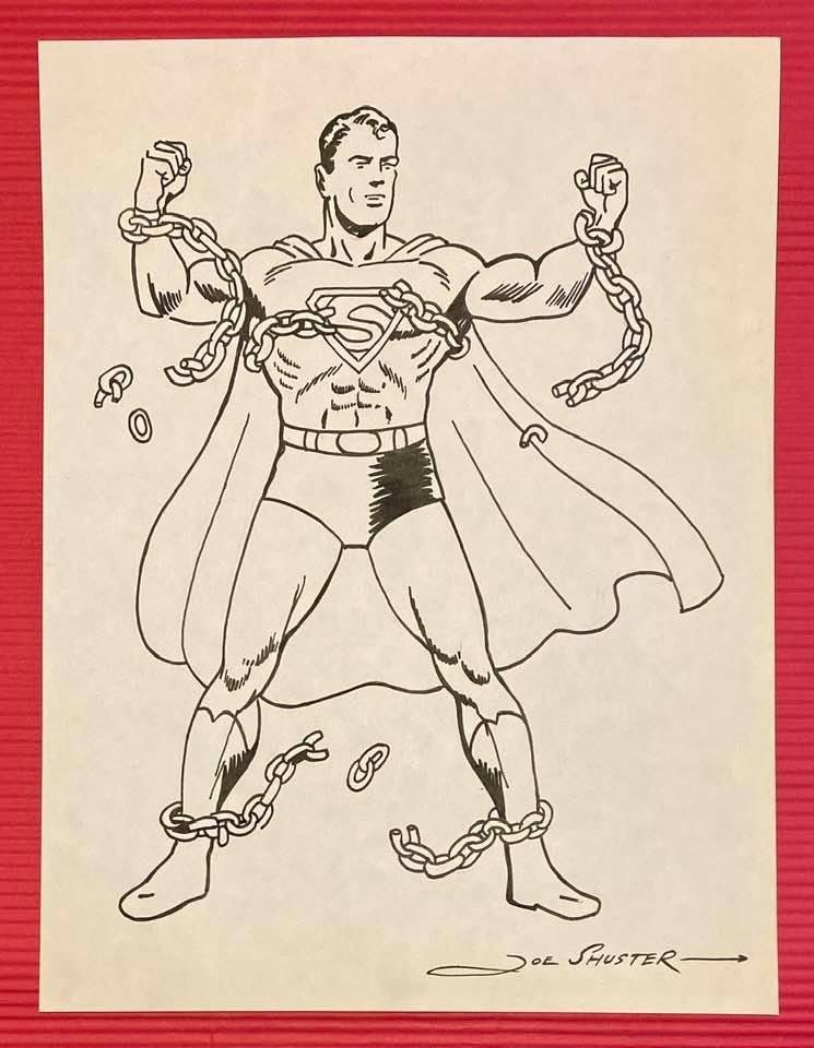 Joe Shuster (Canadian-American, 1914-1992) in the style: Joe Shuster (Canadian-American, 1914-1992) was best known for co-creating the Superman character along with the writer Jerry Siegel (American, 1914-1996). He is a member of the Will Eisner Comic Book