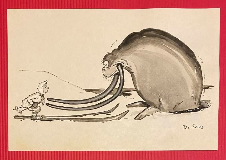 Dr. Seuss Mixed Media (In the Style of) (1 of 2)