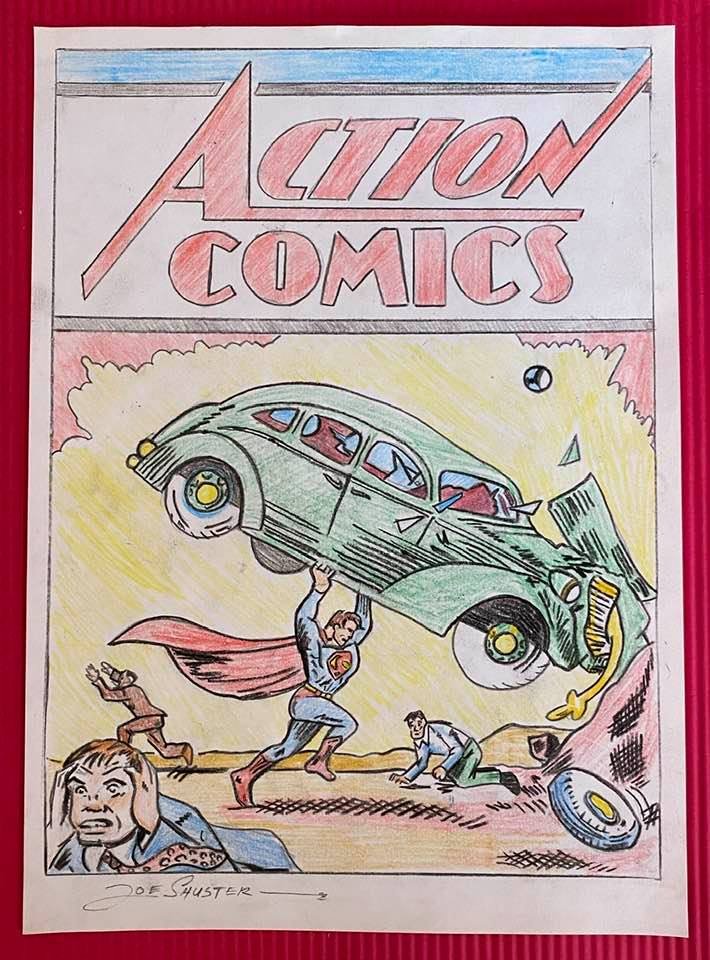 Joe Shuster (Canadian-American, 1914-1992) in the style: Joe Shuster (Canadian-American, 1914-1992) was best known for co-creating the Superman character along with the writer Jerry Siegel (American, 1914-1996). He is a member of the Will Eisner Comic Book
