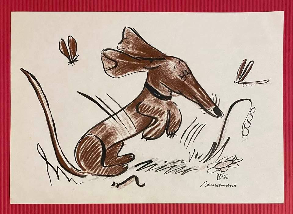 LUDWIG BEMELMANS (FRENCH, 1898-1962) (In the Style Of) (1 of 2)