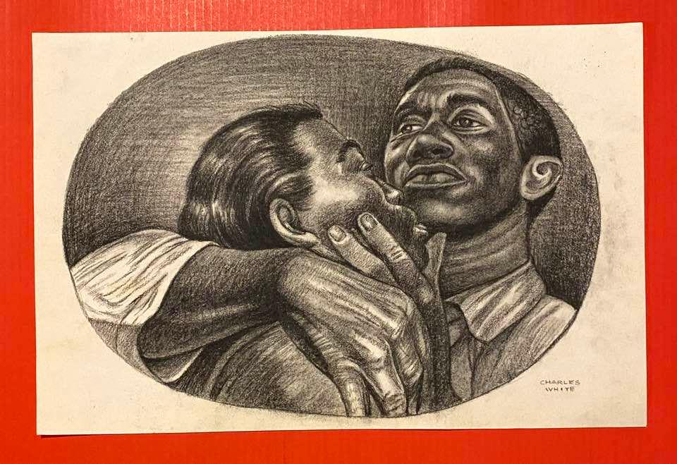 CHARLES WHITE, DRAWING (IN THE STYLE OF) (1 of 2)