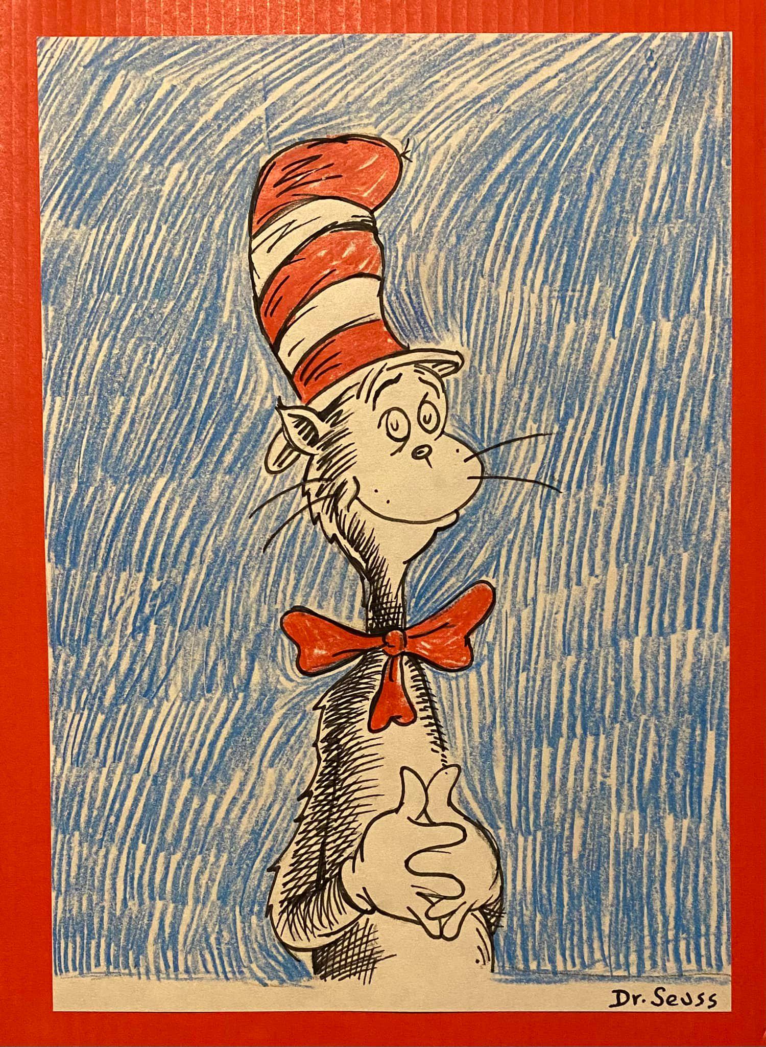 DR. SEUSS MIXED MEDIA (IN THE STYLE OF) (1 of 2)