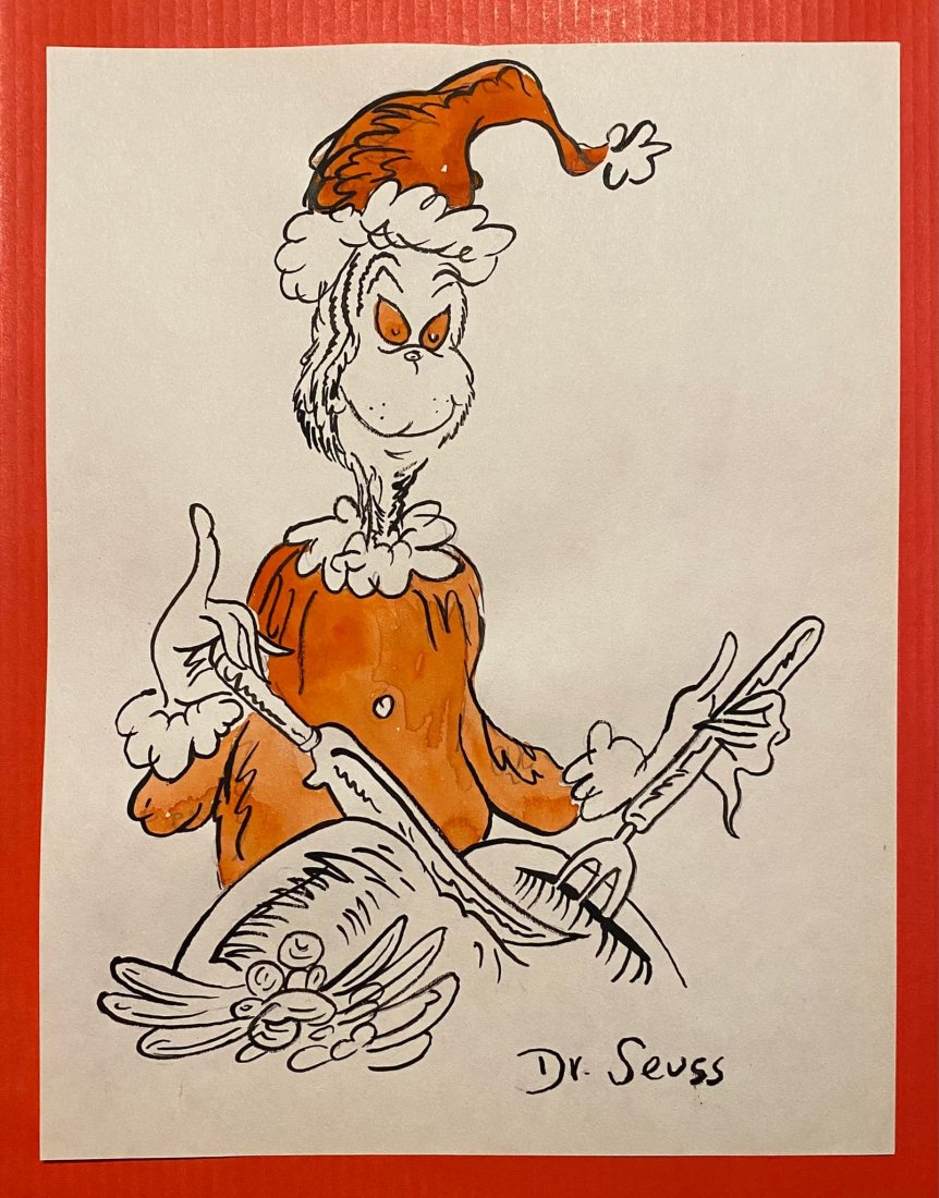 DR. SEUSS MIXED MEDIA (IN THE STYLE OF) (1 of 2)