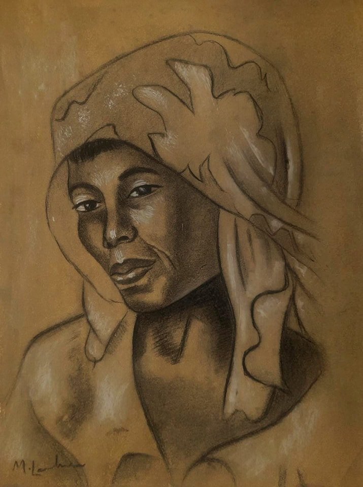 Maggie Laubser DRAWING ON PAPER (IN THE STYLE OF) (1 of 1)