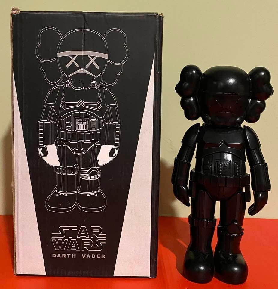 Star Wars Darth Vader Toy Doll Figurine after KAWS (1 of 5)