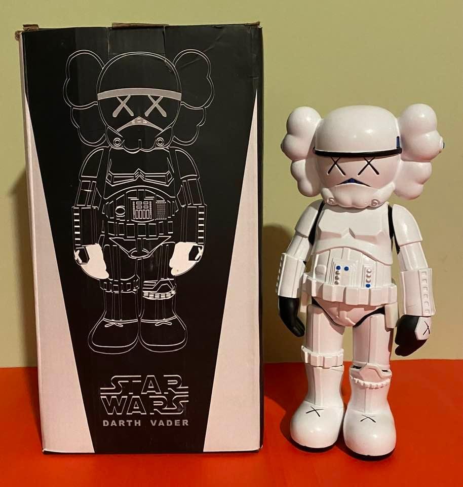 Star Wars Darth Vader Toy Doll Figurine after KAWS (1 of 5)