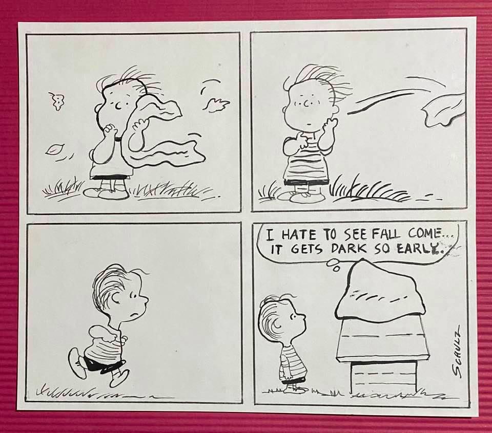 CHARLES SCHULZ INK (IN THE STYLE OF): In The Style of Charles Schulz Drawing on Paper 9 x 8 in. Charles Schulz November 26, 1922 February 12, 2000) was an American cartoonist and creator of the comic strip Peanuts (which featured the char