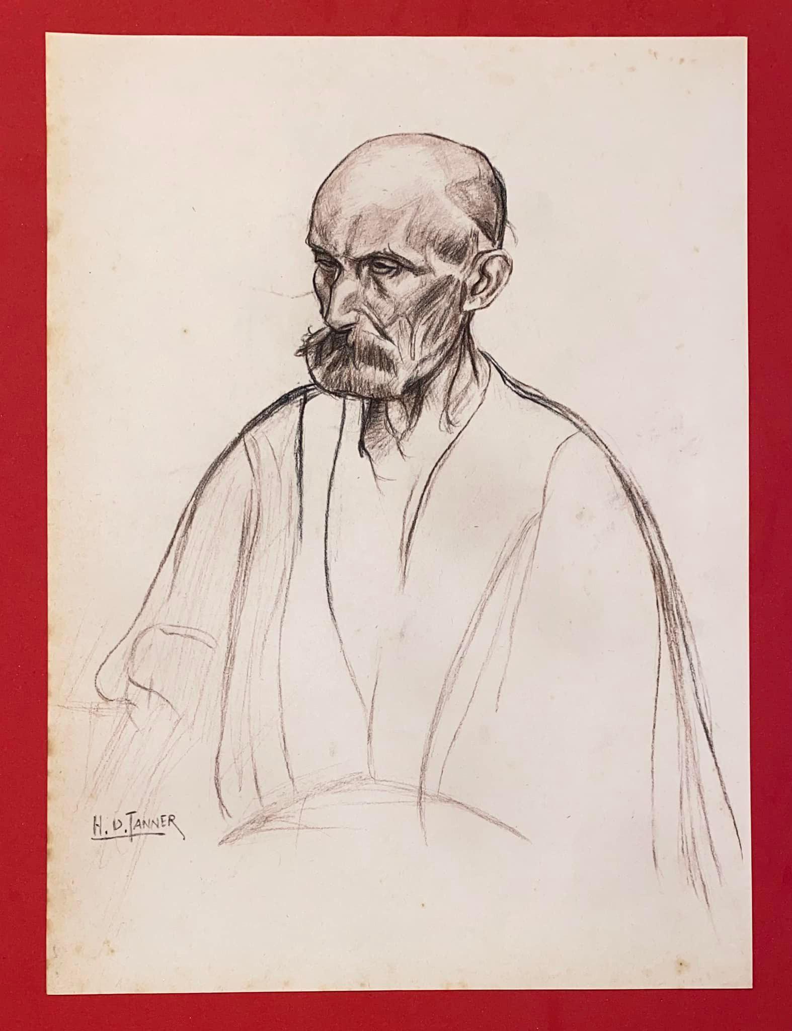 Henry Ossawa Tanner (1859 - 1937) (IN THE STYLE OF): Henry Ossawa Tanner was an American painter who was a disciple of Thomas Eakins. He was the first African-American painter to receive international recognition. Tanner moved to Paris in 1891 to study