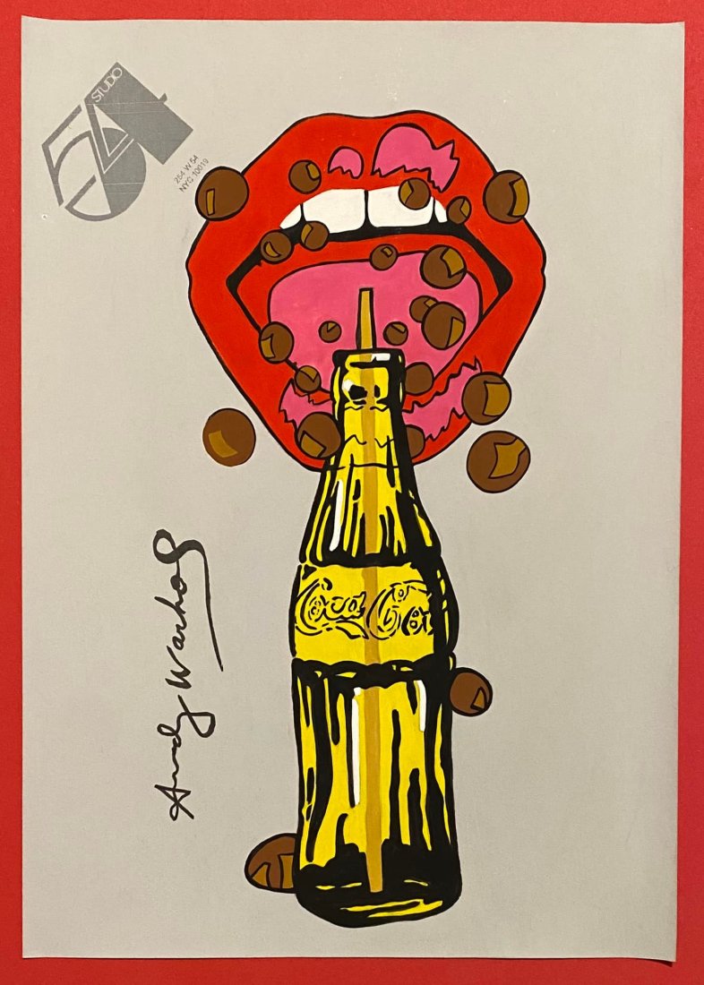 Andy Warhol Studio 54 (in the style of): Andrew Warhola, commonly known as Andy Warhol, was an American artist and actor who played a crucial role in the birth and development of pop art.This item will sell as "in the style of.......... ....