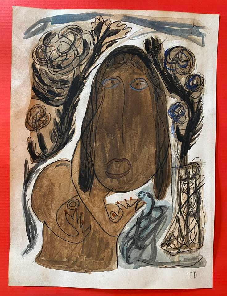 THORNTON DIAL (IN THE STYLE OF): Thornton Dial was a pioneering American artist who rose to fame in the late 1980s. Dial's body of work exhibits formal variety through expressive and densely composed assemblages of found materials, o