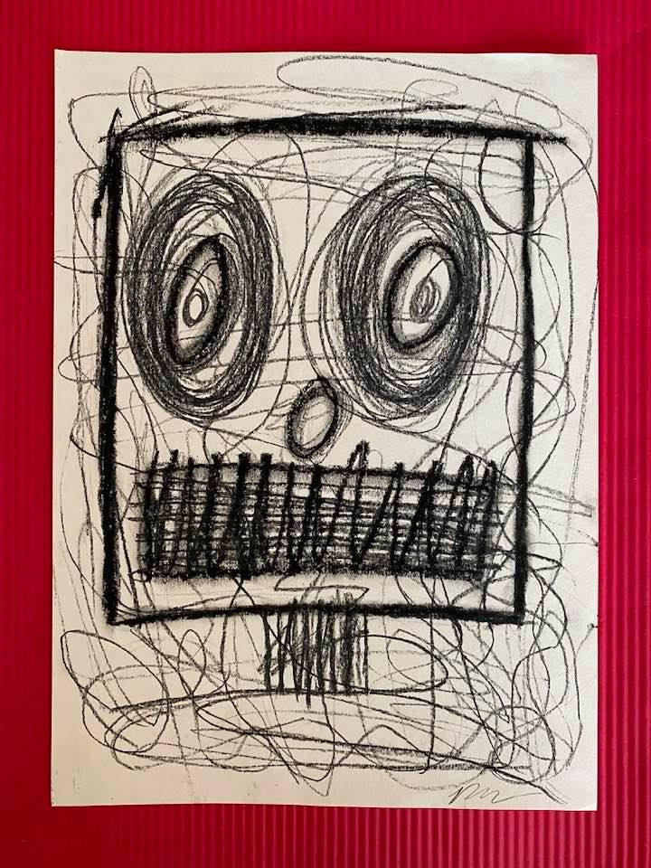 Rashid Johnson Drawing On Paper (In the Style of): Rashid Johnson (born 1977) is an American artist who produces conceptual post-black art. Johnson first received critical attention when examples of his work were included in the exhibition "Freestyle,