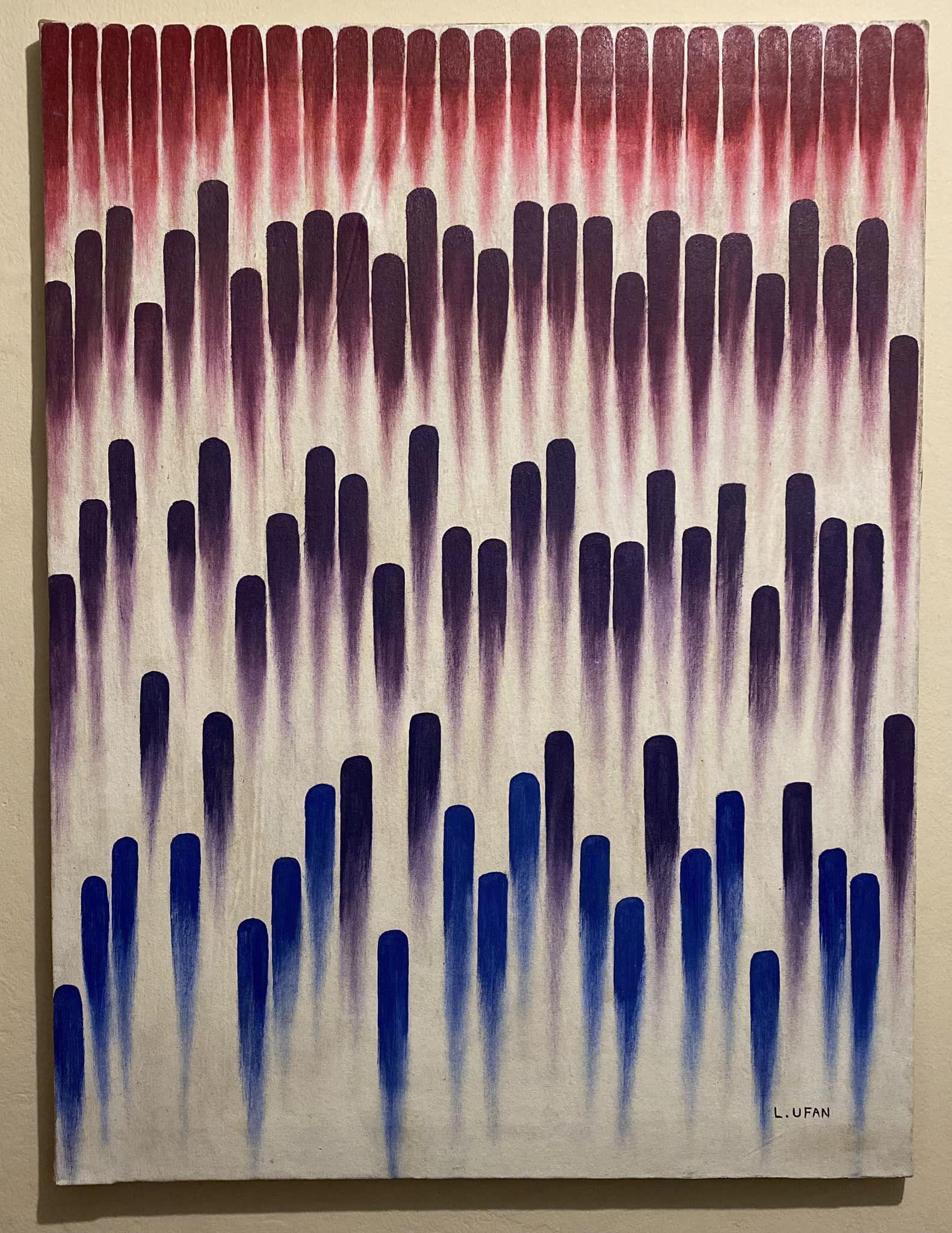 Lee Ufan (Korean, b.1936) Untitled (in the style of) (1 of 3)