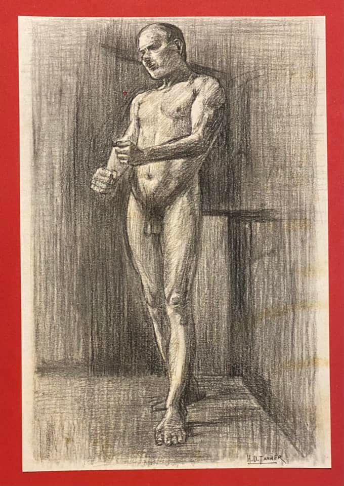 Henry Ossawa Tanner (1859 - 1937) (IN THE STYLE OF): Henry Ossawa Tanner was an American painter who was a disciple of Thomas Eakins. He was the first African-American painter to receive international recognition. Tanner moved to Paris in 1891 to study