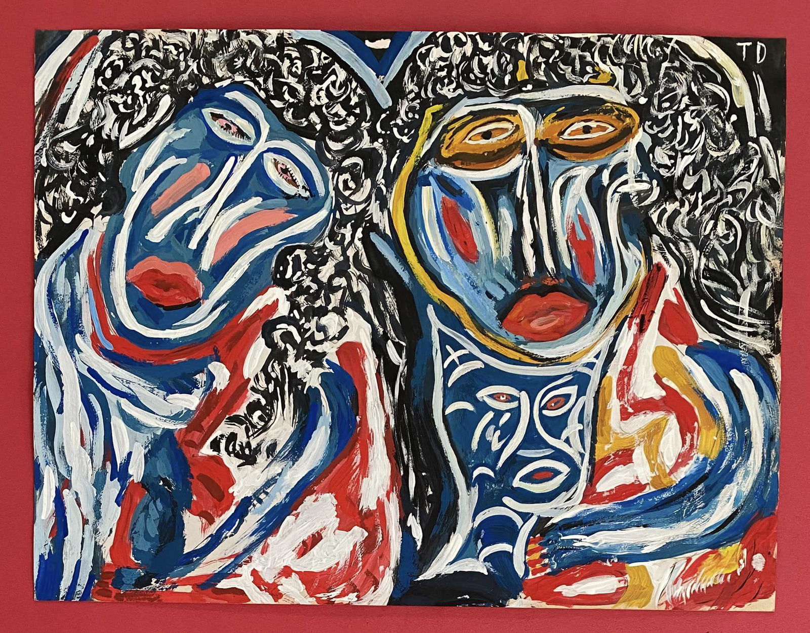 THORNTON DIAL (IN THE STYLE OF): Thornton Dial was a pioneering American artist who rose to fame in the late 1980s. Dial's body of work exhibits formal variety through expressive and densely composed assemblages of found materials, o