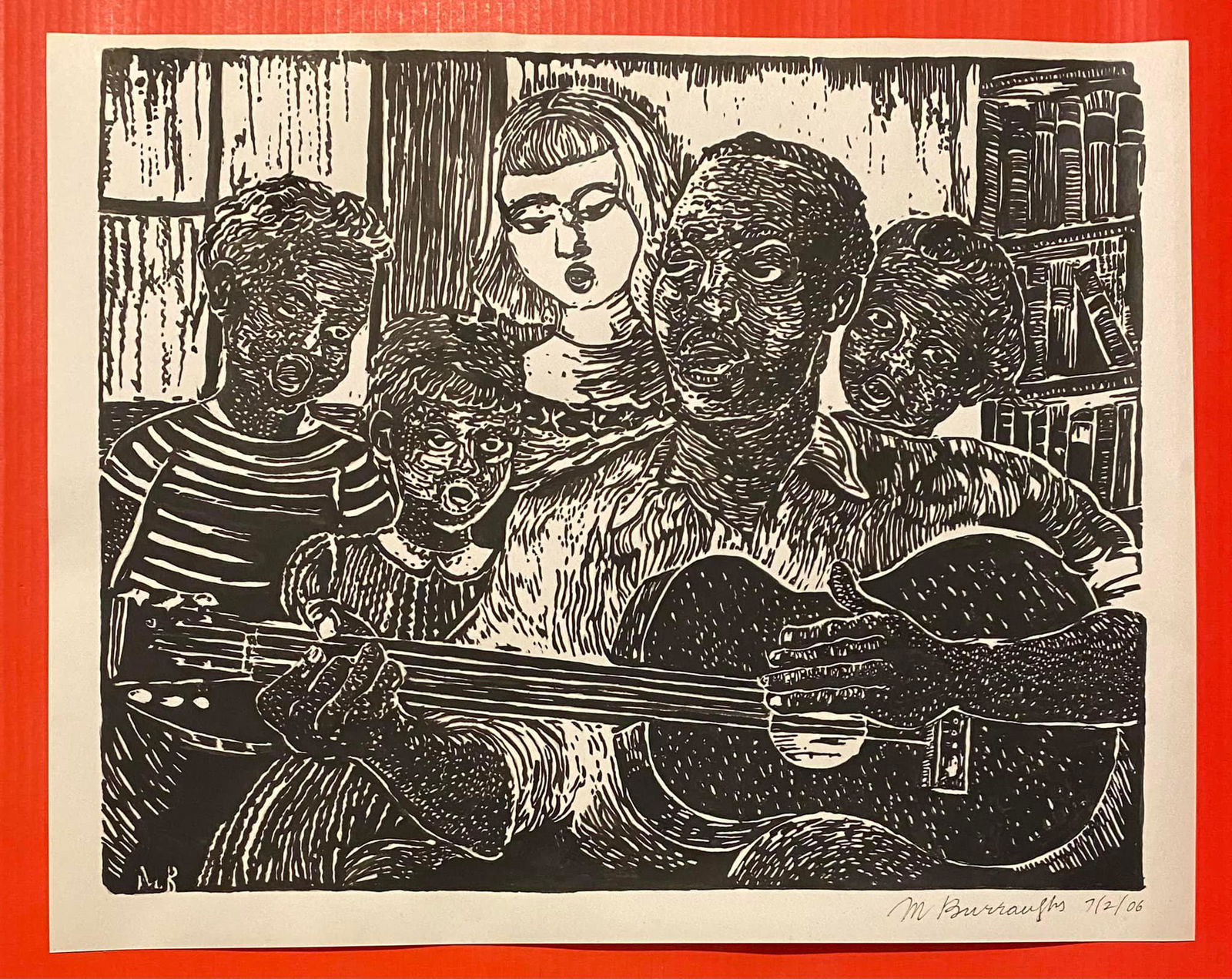 Margaret Taylor Burroughs, (In the Style Of (1 of 2)