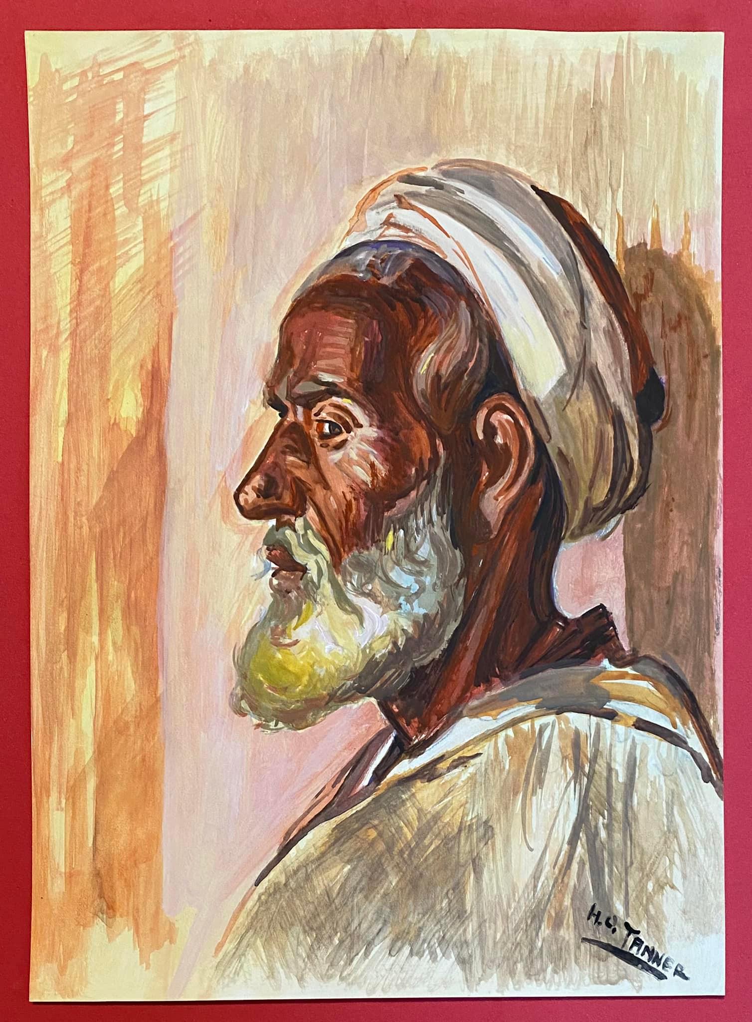 Henry Ossawa Tanner (1859 - 1937) (IN THE STYLE OF): Henry Ossawa Tanner was an American painter who was a disciple of Thomas Eakins. He was the first African-American painter to receive international recognition. Tanner moved to Paris in 1891 to study