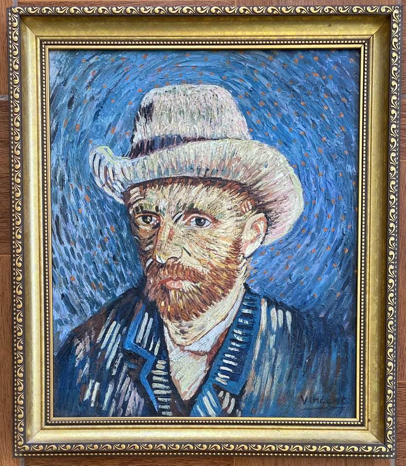 Vincent van Gogh (OIL ON CANVAS) IN THE STYLE OF (1 of 3)