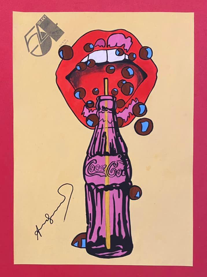 Andy Warhol Studio 54 (in the style of) (1 of 2)