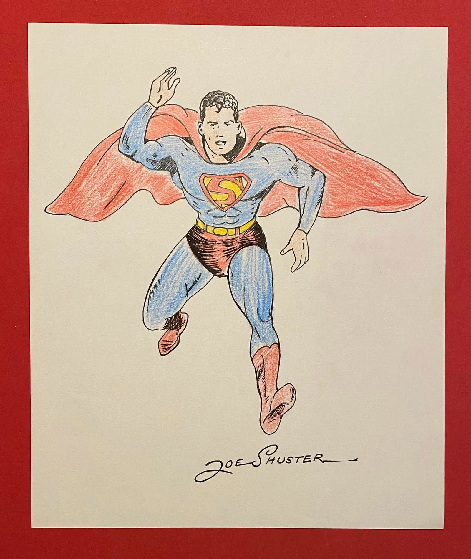 JOE SHUSTER (1914-1992) IN THE STYLE OF (1 of 2)