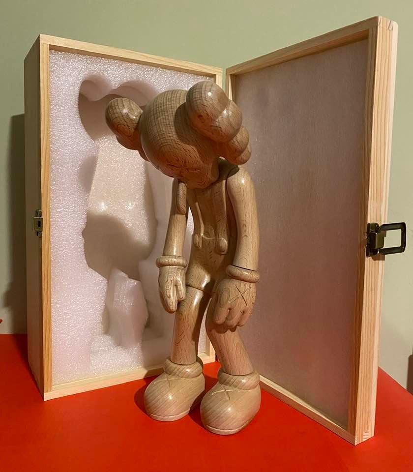 KAWS Small Lie (b.1974) Wood After (1 of 5)