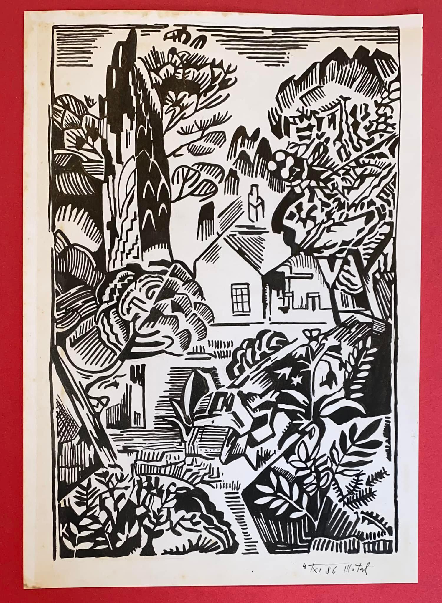 Bohumir Matal (1922-1988) (In The Style Of): BohumiÂ­r Matal was a Czech painter, one of the youngest members of Group 42. He was a major celebrity in post-war painting in the 20th century in Brno. This item will sell as "in the style of". Mea