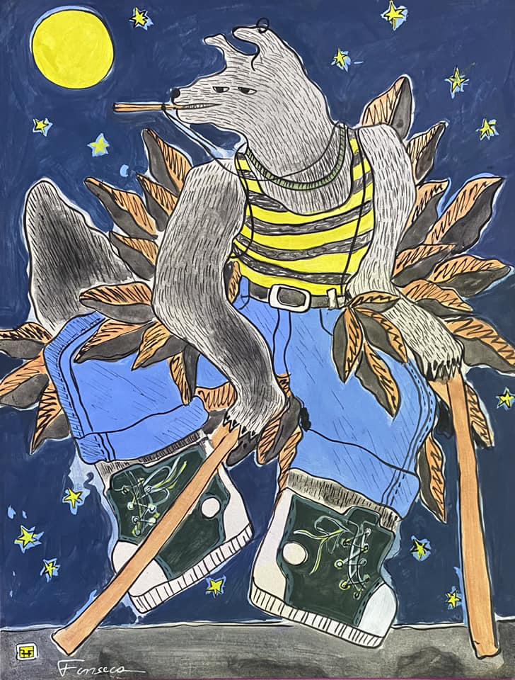 Harry Mona Fonseca (in the style of) (1 of 2)