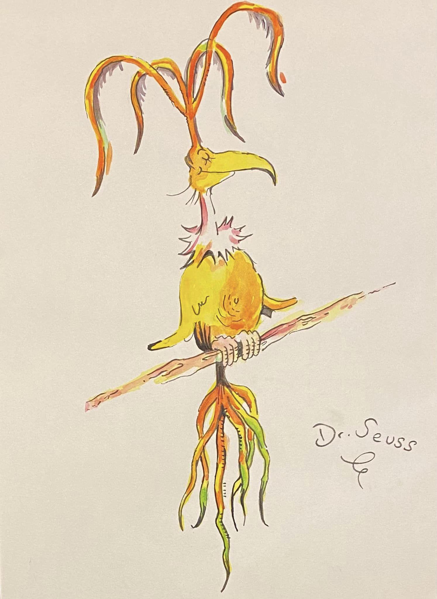 Dr. Seuss Mixed Media (In the Style of) (1 of 2)