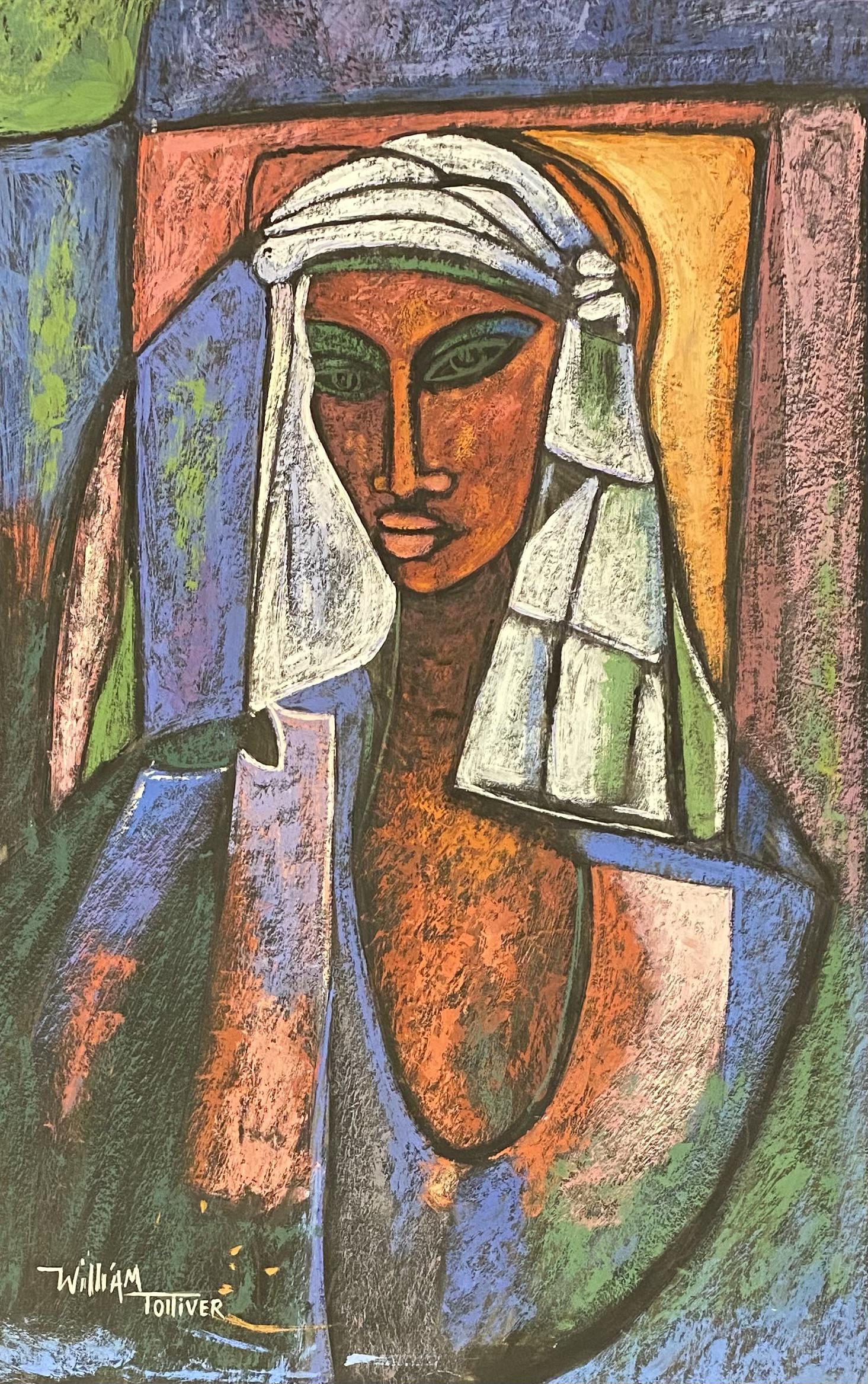 WILLIAM TOLLIVER (American, 1951 - 2000) in the style of (1 of 2)