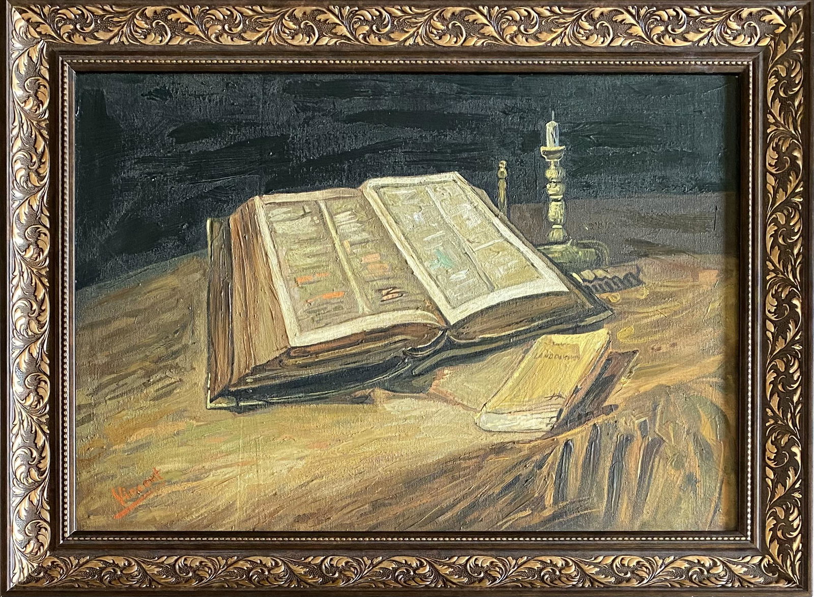 Vincent van Gogh (OIL ON CANVAS) IN THE STYLE OF (1 of 3)