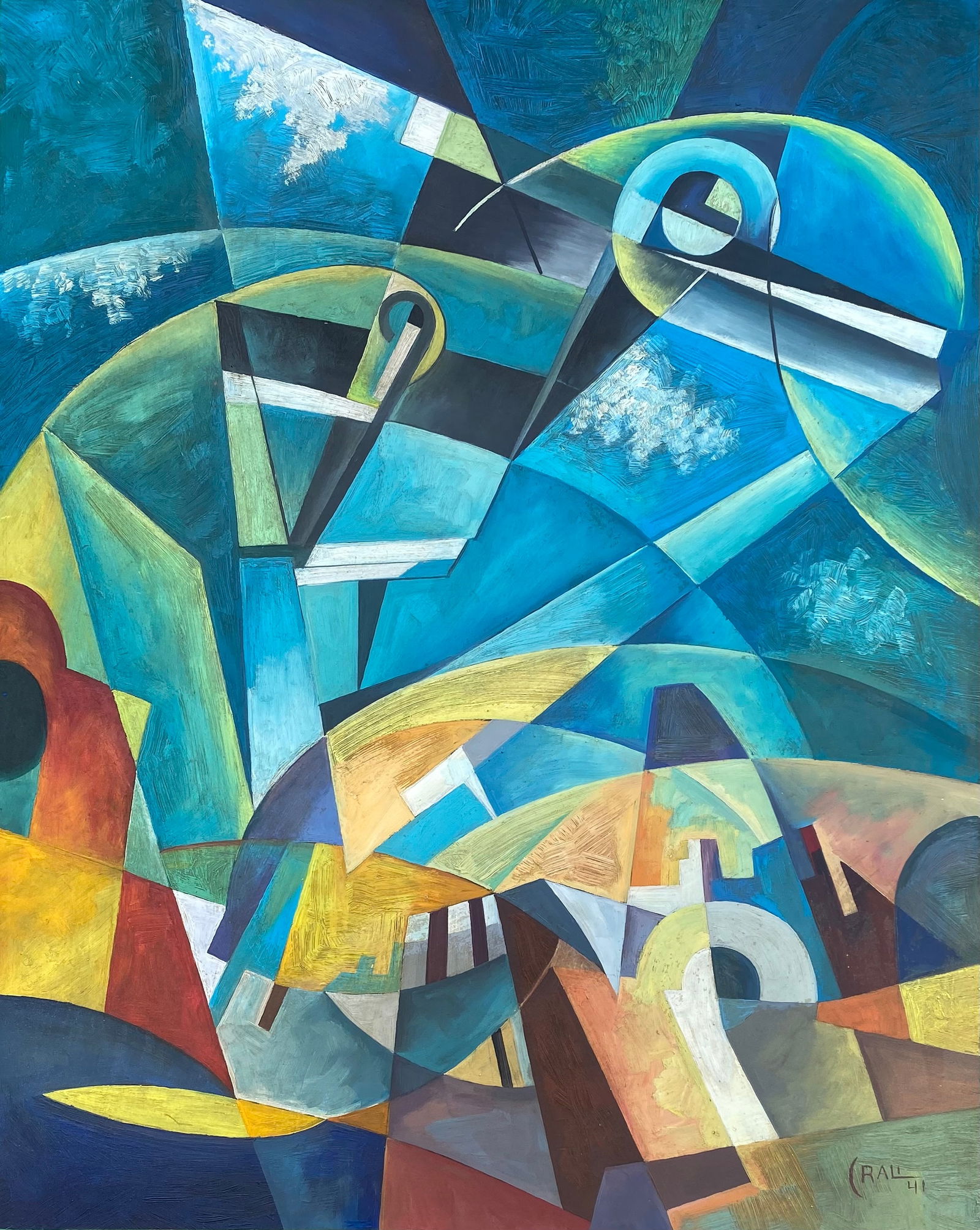 TULLIO CRALI (1910-2000) (In the style of) (1 of 3)