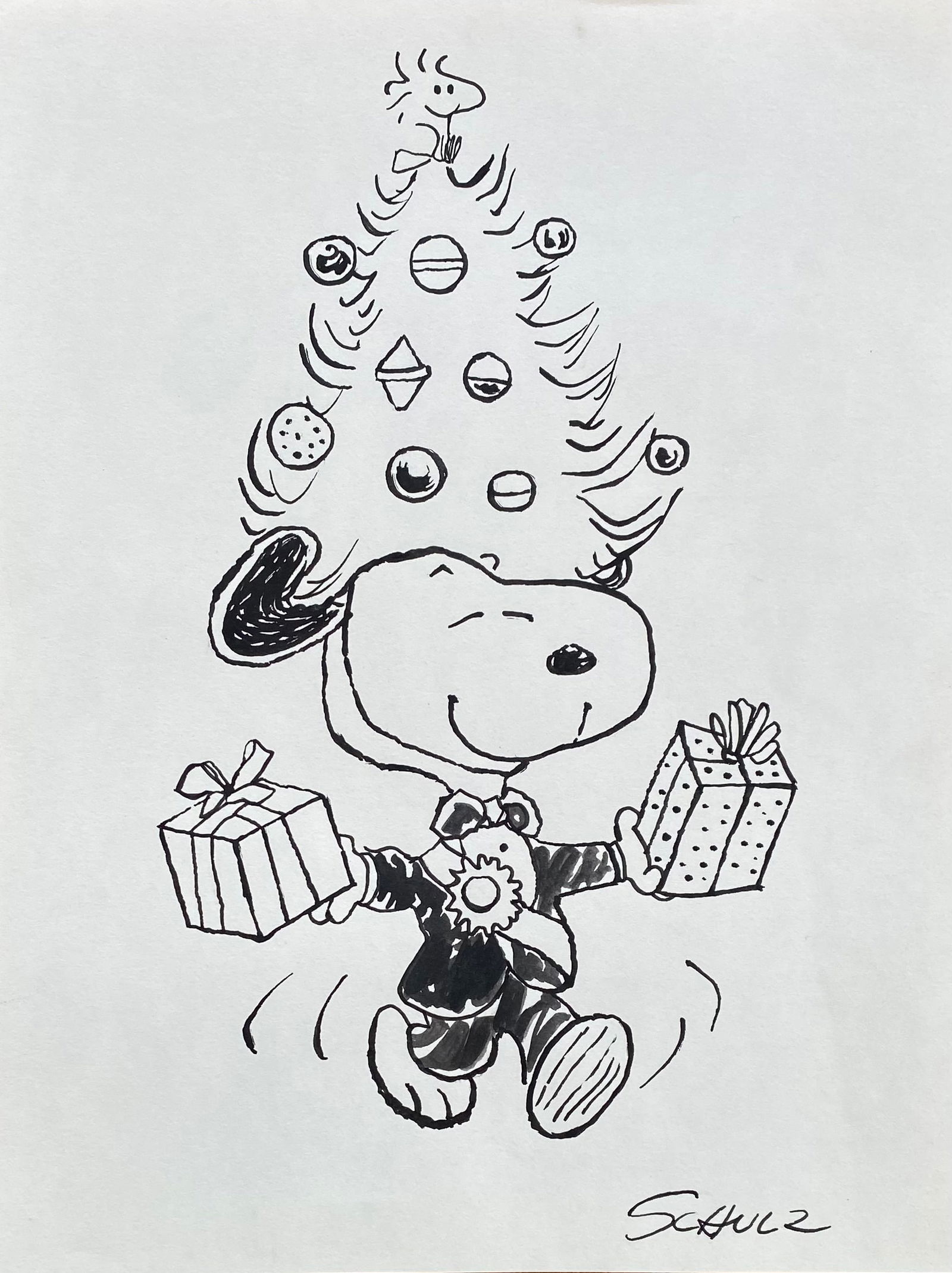CHARLES SCHULZ (AMERICAN 1922-2000) in the style of (1 of 4)