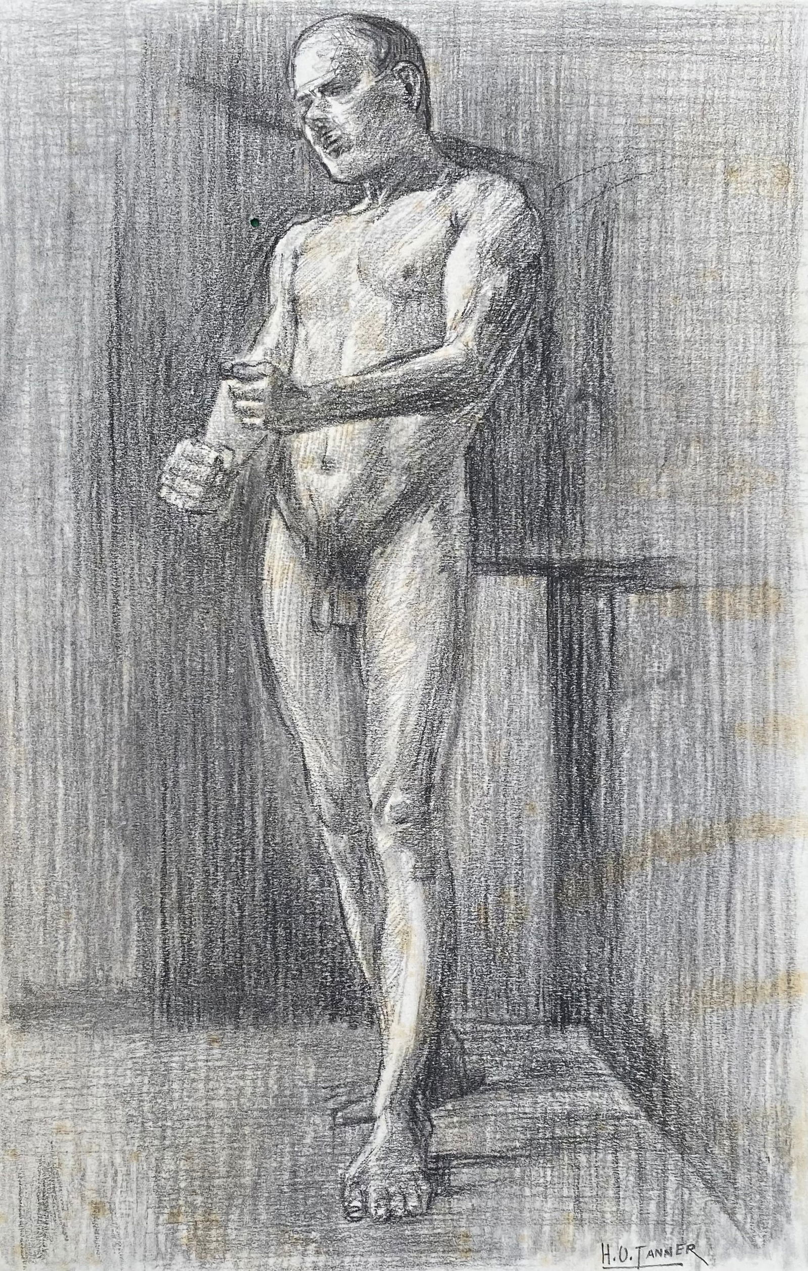 Henry Ossawa Tanner (IN THE STYLE OF): Henry Ossawa Tanner was an American painter who was a disciple of Thomas Eakins. He was the first African-American painter to receive international recognition. Tanner moved to Paris in 1891 to study