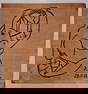 Pablo Picasso (Drawing on cardboard) 35cm x 33cm In the style of In the style of
