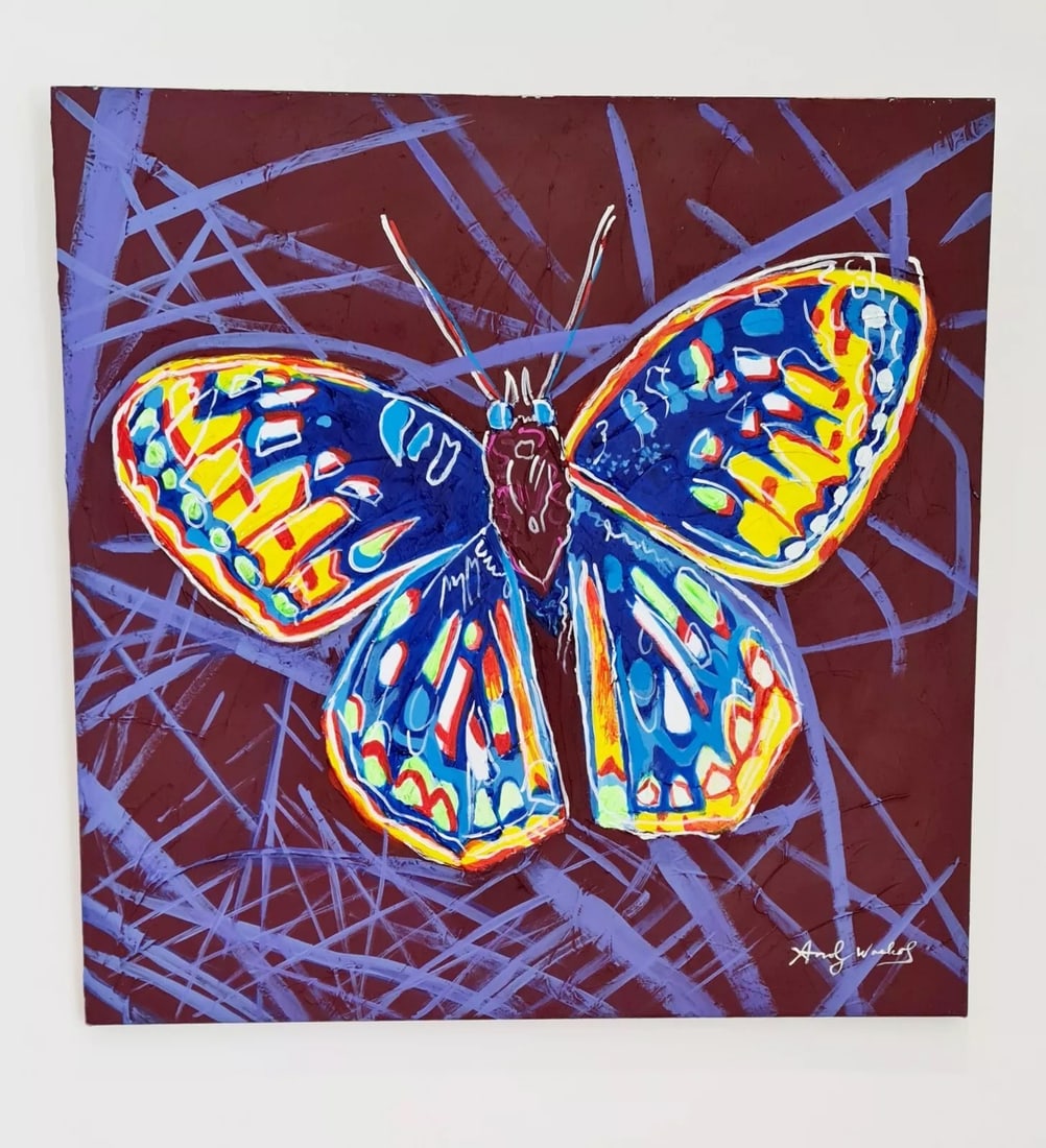 Andy Warhol's Endangered Species Collection (Oil on Canvas) 60cm x60cm In the style of (1 of 5)
