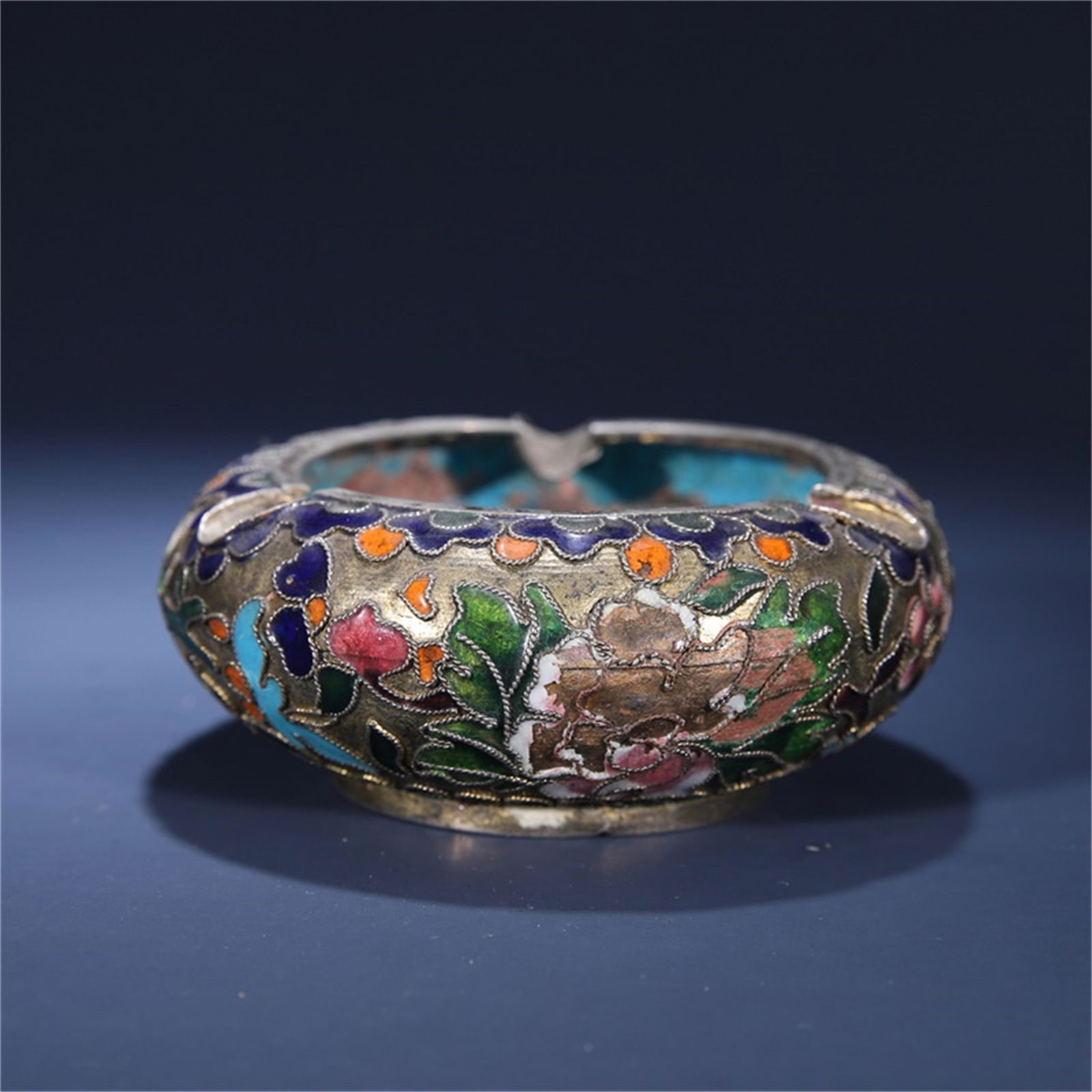 A Chinese Cloisonne Brush Washer (1 of 9)