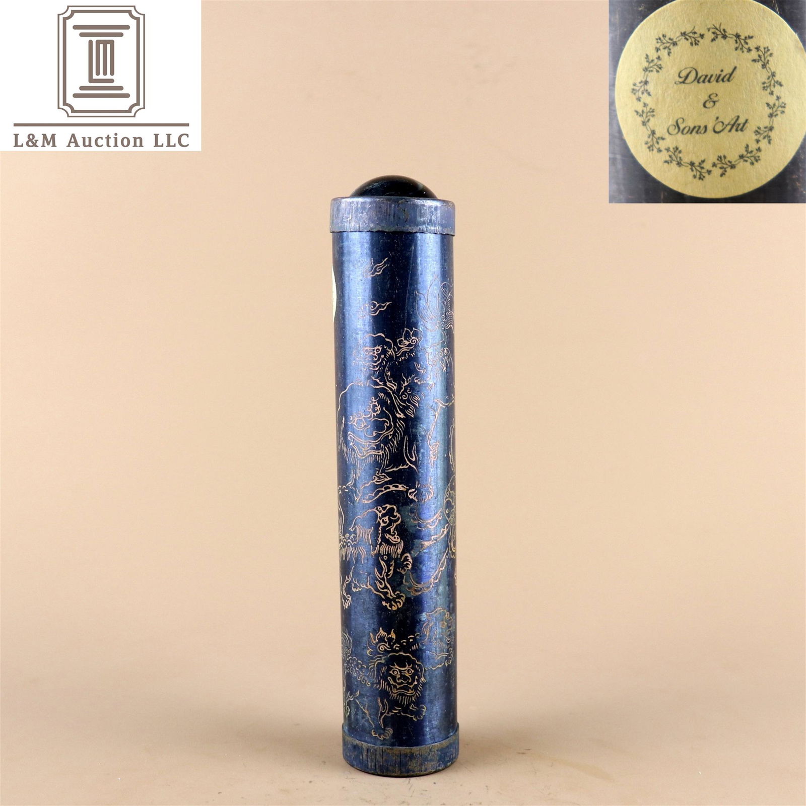 A Chinese Bronze Kaleidoscope with Beast Pattern (1 of 8)