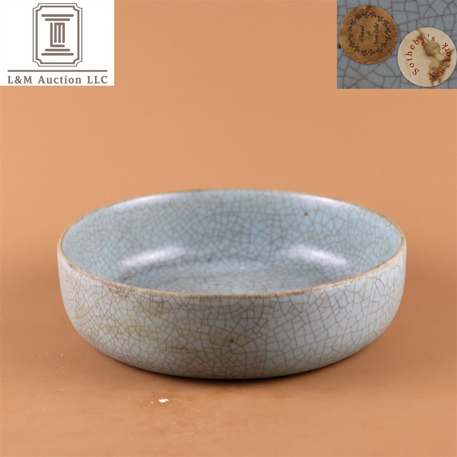 A Chinese Celadon Glazed Porcelain Brush Washer (1 of 9)