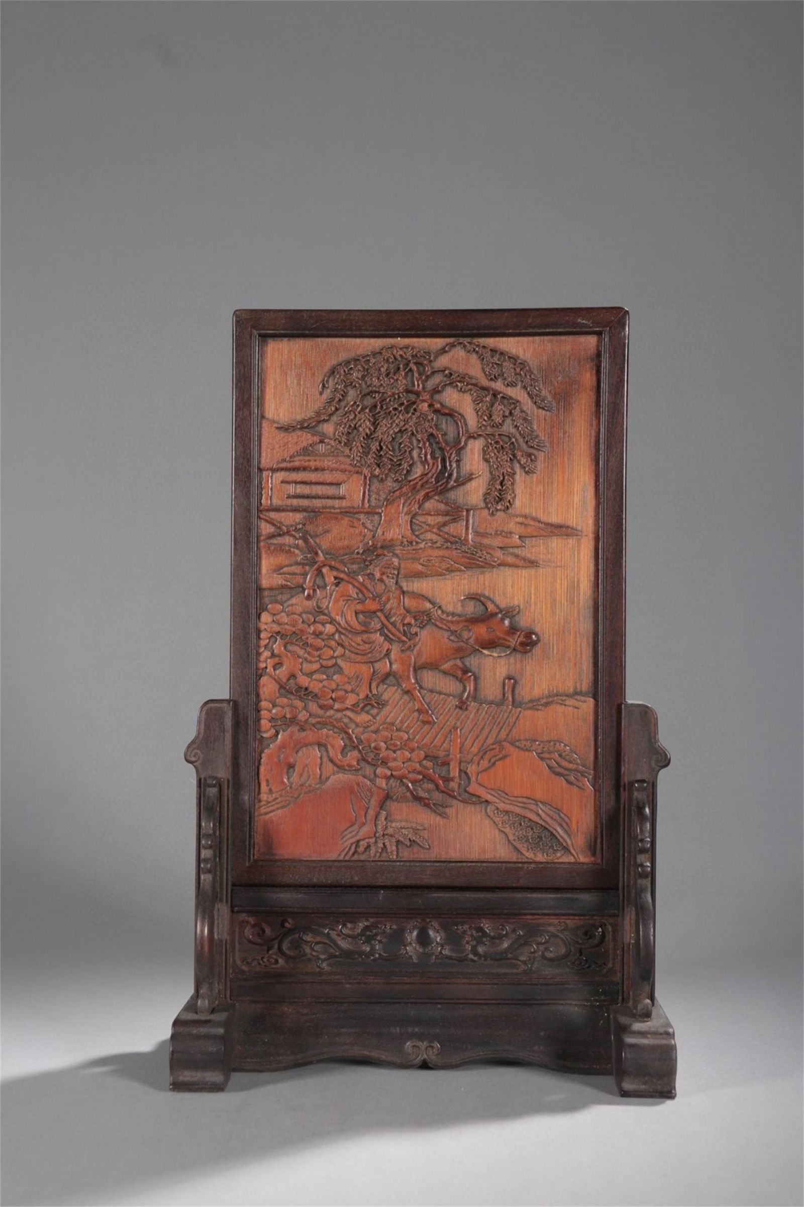 A Chinese Bamboo Table Screen (1 of 9)