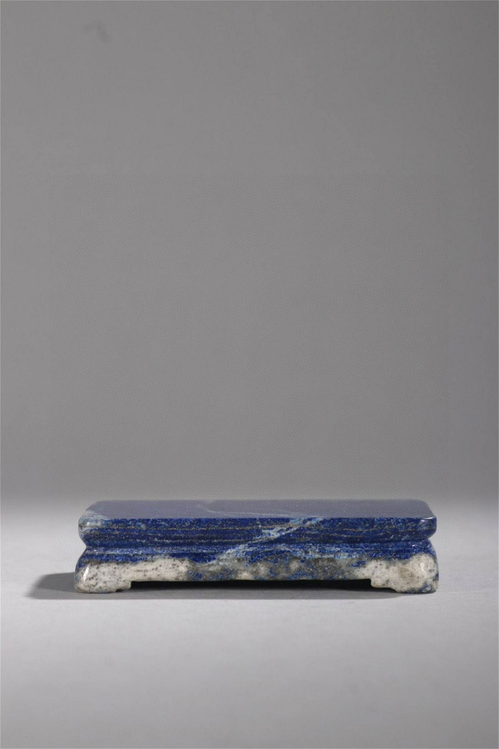 A Chinese  Carved Lapis Ink Bed (1 of 9)