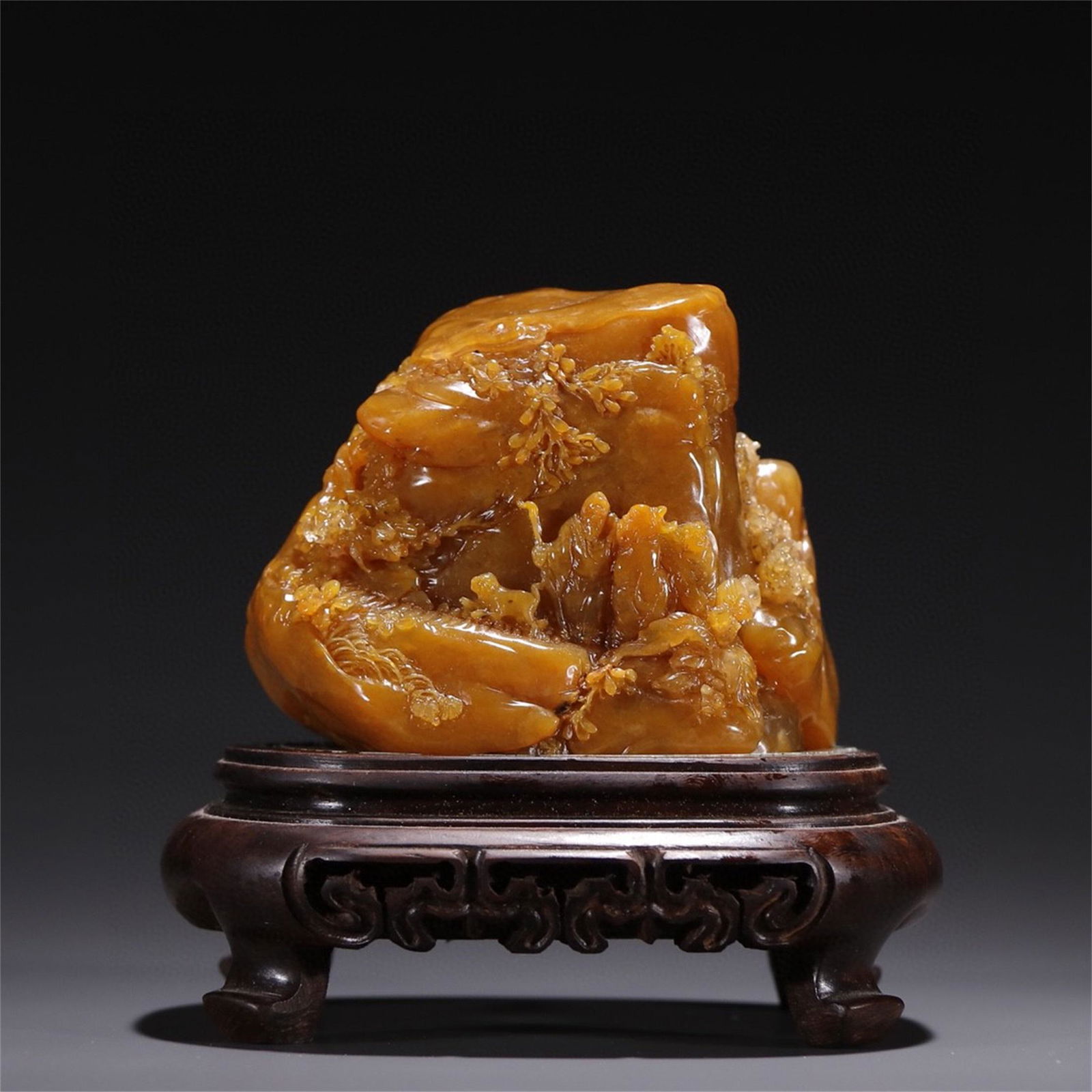 A Chinese Tianhuang Stone Figure and Story Decoration (1 of 9)