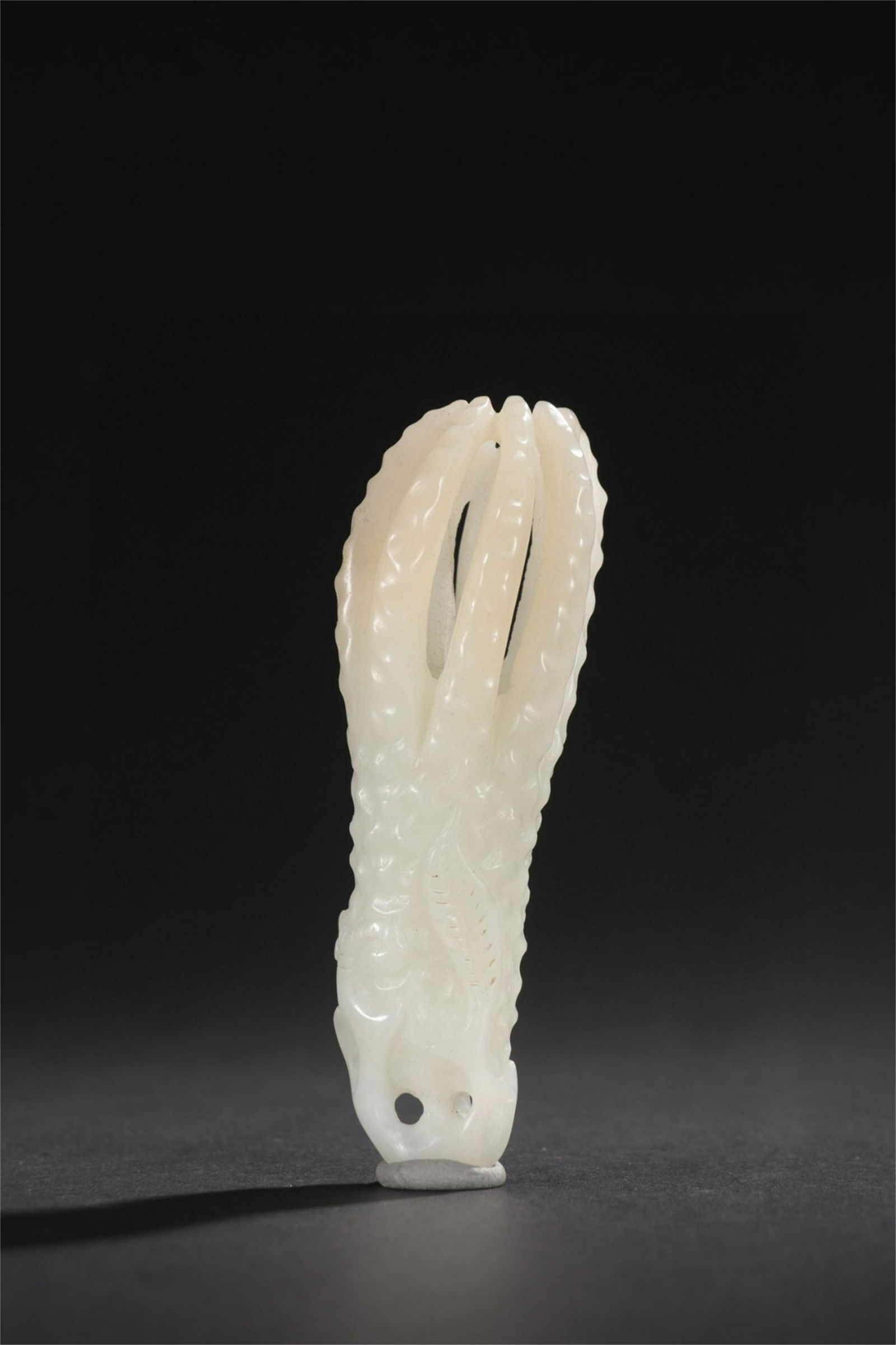 A Chinese Carved Jade Buddha Hand Decoration (1 of 9)